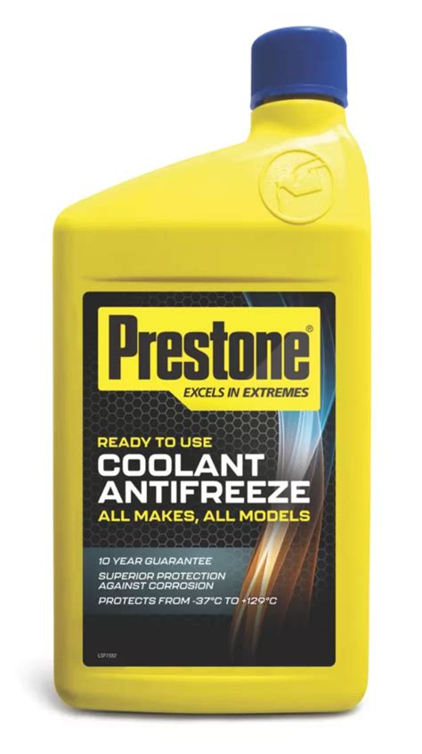 prestone coolant|Prestone Ready to Use Coolant Antifreeze 1Ltr